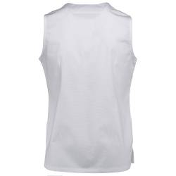 Damen -  Kasack ohne Arm 242 von EXNER / Farbe: weiß / 50% Polyester 50% Baumwolle - 2