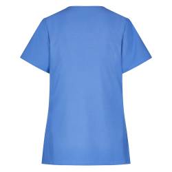 Damen - STRETCH-Kasack 704 - RegularFit von EXNER / Farbe: light blue / 94% Polyester, 6% Spandex, 170 g - 2