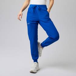 Damenhose Sportsline 703 SlimFit von EXNER / Farbe: royal blau / 96% Polyester 4% Spandex 170gm2 - 8