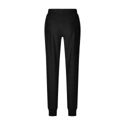 Damenhose Sportsline 703 SlimFit von EXNER / Farbe: schwarz / 96% Polyester 4% Spandex 170gm2 - 2