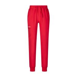 Damenhose Sportsline 703 SlimFit von EXNER / Farbe: rot / 96% Polyester 4% Spandex 170gm2 - 1