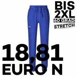 Damenhose Sportsline 703 SlimFit von EXNER / Farbe: royal blau / 96% Polyester 4% Spandex 170gm2 - | MEIN-KASACK.de | ka