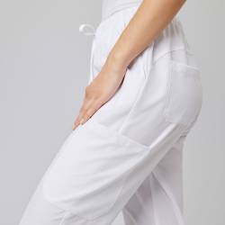 Damenhose Sportsline 705 RegularFit von EXNER / Farbe: weiß / 96% Polyester 4% Spandex 170gm2 - 6