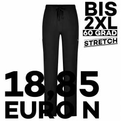 Damenhose Sportsline 705 RegularFit von EXNER / Farbe: schwarz / 96% Polyester 4% Spandex 170gm2 - | MEIN-KASACK.de | ka