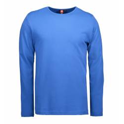 RESTPOSTEN: Interlock Herren T-Shirt | Langarm| 0518 von ID / Farbe: indigo / 100% BAUMWOLLE - 3