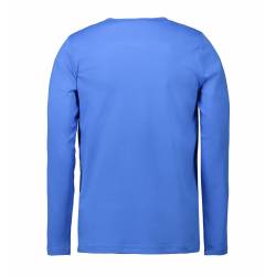 RESTPOSTEN: Interlock Herren T-Shirt | Langarm| 0518 von ID / Farbe: indigo / 100% BAUMWOLLE - 4