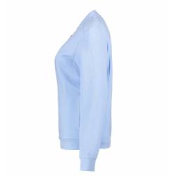 RESTPOSTEN: PRO Wear Cardigan Damen 367 von ID / Farbe: hellblau / 60% BAUMWOLLE 40% POLYESTER - 3