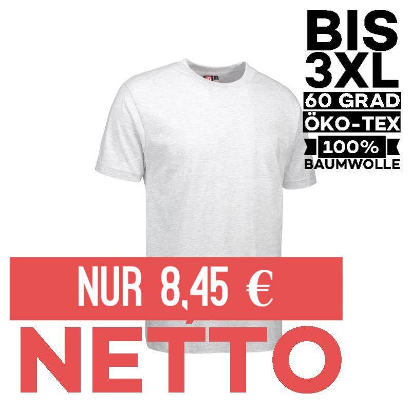T-Shirt 0500 von ID / Farbe: weiß / 100% BAUMWOLLE - | MEIN-KASACK.de | kasack | kasacks | kassak | berufsbekleidung med