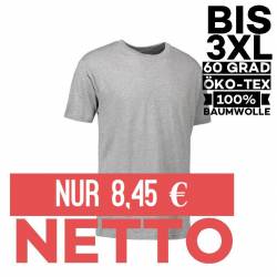 T-Shirt 0500 von ID / Farbe: grau / 100% BAUMWOLLE - | MEIN-KASACK.de | kasack | kasacks | kassak | berufsbekleidung med