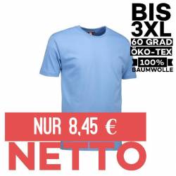 T-Shirt 0500 von ID / Farbe: hellblau / 100% BAUMWOLLE - | MEIN-KASACK.de | kasack | kasacks | kassak | berufsbekleidung