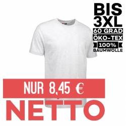 T-Shirt 0500 von ID / Farbe: hellgrau / 100% BAUMWOLLE - | MEIN-KASACK.de | kasack | kasacks | kassak | berufsbekleidung