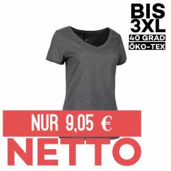 CORE V-Neck Tee Damen T-Shirt 543 von ID / Farbe: koks / 90% BAUMWOLLE 10% VISKOSE - | MEIN-KASACK.de | kasack | kasacks