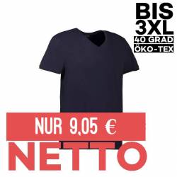 CORE V-Neck Tee Herren T-Shirt 542 von ID / Farbe: navy / 90% BAUMWOLLE 10% VISKOSE - | MEIN-KASACK.de | kasack | kasack