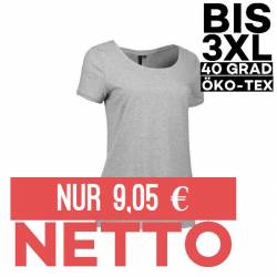 CORE O-Neck Tee Damen T-Shirt 541 von ID / Farbe: grau / 60% BAUMWOLLE 40% POLYESTER - | MEIN-KASACK.de | kasack | kasac