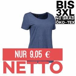 CORE O-Neck Tee Damen T-Shirt 541 von ID / Farbe: blau / 60% BAUMWOLLE 40% POLYESTER - | MEIN-KASACK.de | kasack | kasac