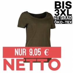 CORE O-Neck Tee Damen T-Shirt 541 von ID / Farbe: oliv / 60% BAUMWOLLE 40% POLYESTER - | MEIN-KASACK.de | kasack | kasac