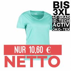 YES Active Damen T-Shirt 2032 von ID / Farbe: mint / 100% POLYESTER - | MEIN-KASACK.de | kasack | kasacks | kassak | ber