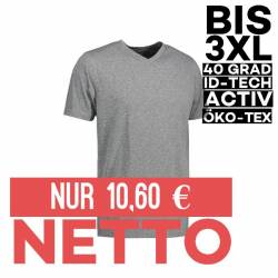 YES Active Herren T-Shirt 2030 von ID / Farbe: grau / 100% POLYESTER - | MEIN-KASACK.de | kasack | kasacks | kassak | be