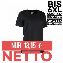 PRO Wear Damen T-Shirt 317 von ID / Farbe: schwarz / 50% BAUMWOLLE 50% POLYESTER - | MEIN-KASACK.de | kasack | kasacks |