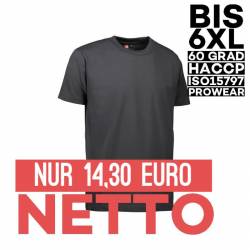 PRO Wear Herren T-Shirt 300 von ID / Farbe: silbergrau / 60% BAUMWOLLE 40% POLYESTER - | MEIN-KASACK.de | kasack | kasac