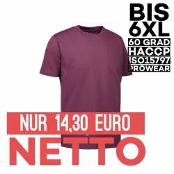 PRO Wear Herren T-Shirt 300 von ID / Farbe: bordeaux / 60% BAUMWOLLE 40% POLYESTER - | MEIN-KASACK.de | kasack | kasacks