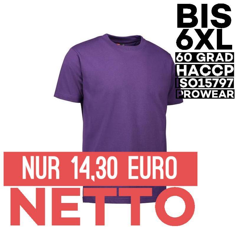 PRO Wear Herren T-Shirt 300 von ID / Farbe: lila / 60% BAUMWOLLE 40% POLYESTER - | MEIN-KASACK.de | kasack | kasacks | k