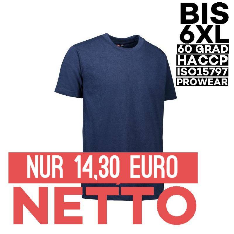 PRO Wear Herren T-Shirt 300 von ID / Farbe: blau / 60% BAUMWOLLE 40% POLYESTER - 1