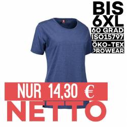 PRO Wear Damen T-Shirt 312 von ID / Farbe: blau / 60% BAUMWOLLE 40% POLYESTER - | MEIN-KASACK.de | kasack | kasacks | ka