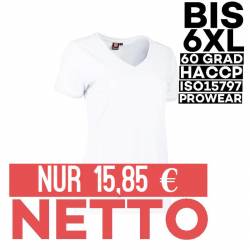 PRO Wear CARE Damen T-Shirt 373 von ID / Farbe: weiß / 60% BAUMWOLLE 40% POLYESTER - | MEIN-KASACK.de | kasack | kasacks