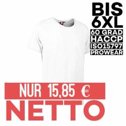 PRO Wear CARE O-Neck Herren T-Shirt 370 von ID / Farbe: weiß / 60% BAUMWOLLE 40% POLYESTER - | MEIN-KASACK.de | kasack |