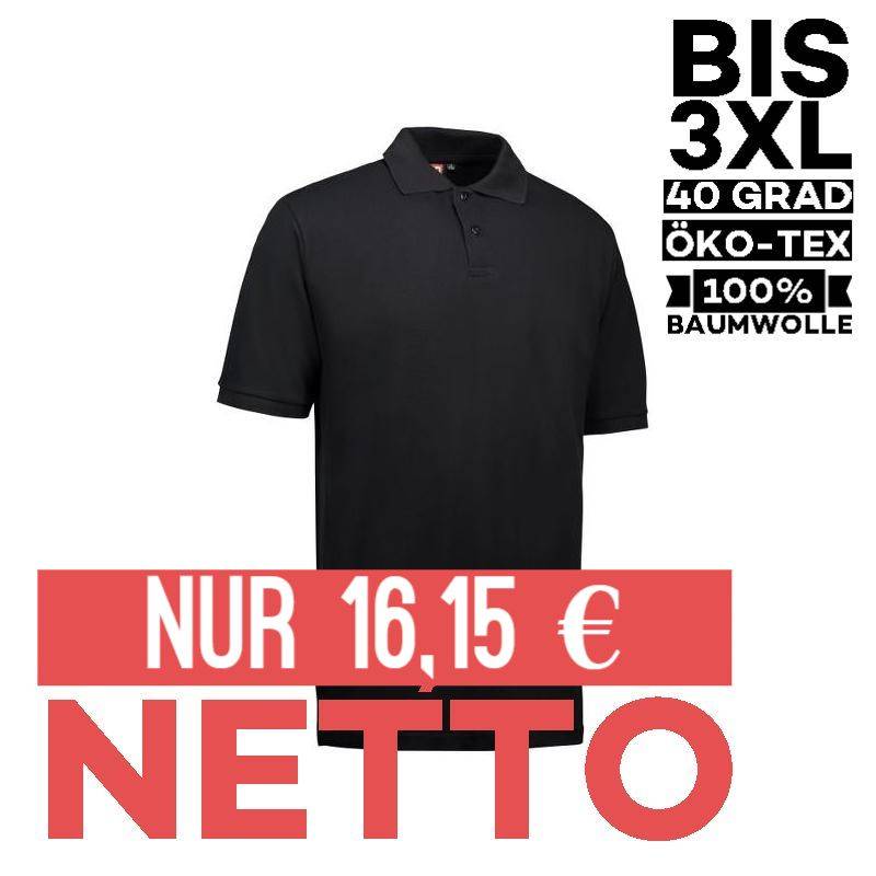 YES Herren Poloshirt 2020 von ID / Farbe: schwarz / 100% BAUMWOLLE - | MEIN-KASACK.de | kasack | kasacks | kassak | beru