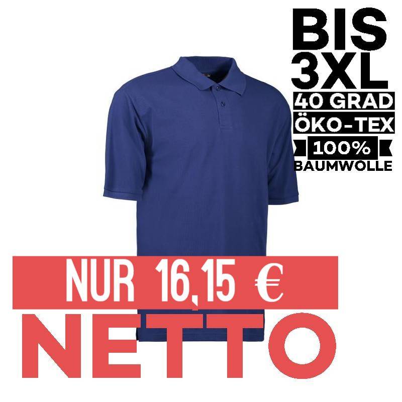 YES Herren Poloshirt 2020 von ID / Farbe: kornblau / 100% BAUMWOLLE - | MEIN-KASACK.de | kasack | kasacks | kassak | ber
