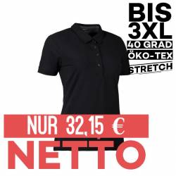 Business Herren Poloshirt | Stretch 534 von ID / Farbe: schwarz / 95% BAUMWOLLE 5% ELASTANE - | MEIN-KASACK.de | kasack 