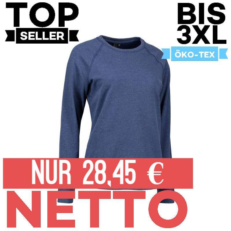 Damen - Sweatshirt CORE O-Neck Sweat 616 von ID / Farbe: blau / 50% BAUMWOLLE 50% POLYESTER - | MEIN-KASACK.de | kasack 