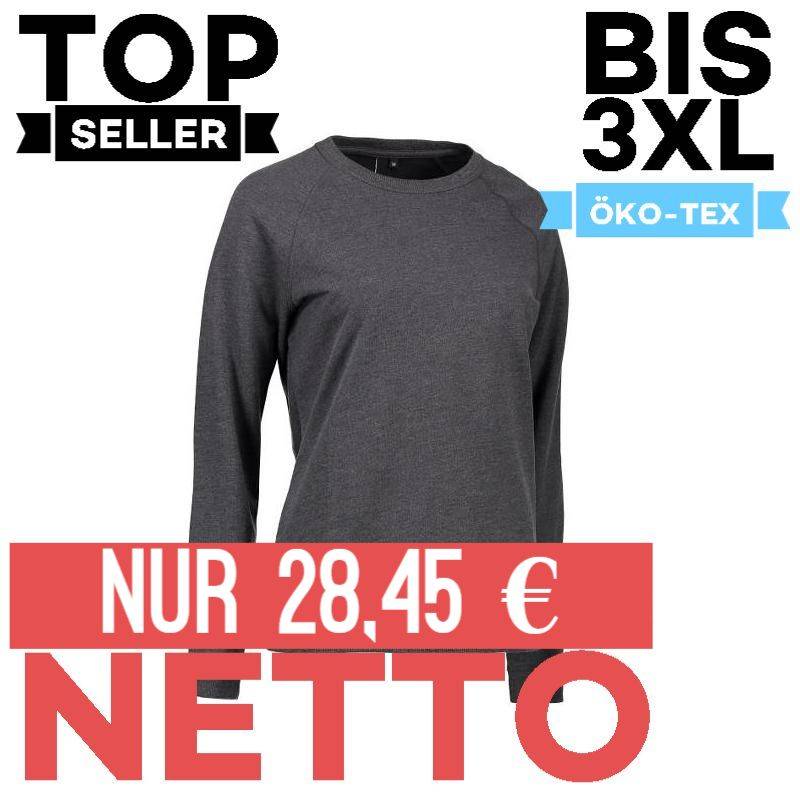 Damen - Sweatshirt CORE O-Neck Sweat 616 von ID / Farbe: koks / 50% BAUMWOLLE 50% POLYESTER - | MEIN-KASACK.de | kasack 
