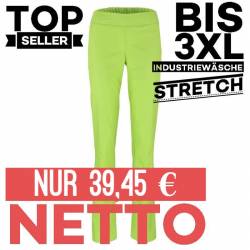 Stretch-Damenhose 2447 von MEIN-KASACK.de / Farbe: apple / Stretchgewebe - 49% Baumwolle 48% Polyester 3% Elasthan - | M