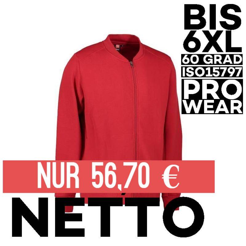 PRO Wear Cardigan Herren 366 von ID / Farbe: rot / 60% BAUMWOLLE 40% POLYESTER - | MEIN-KASACK.de | kasack | kasacks | k