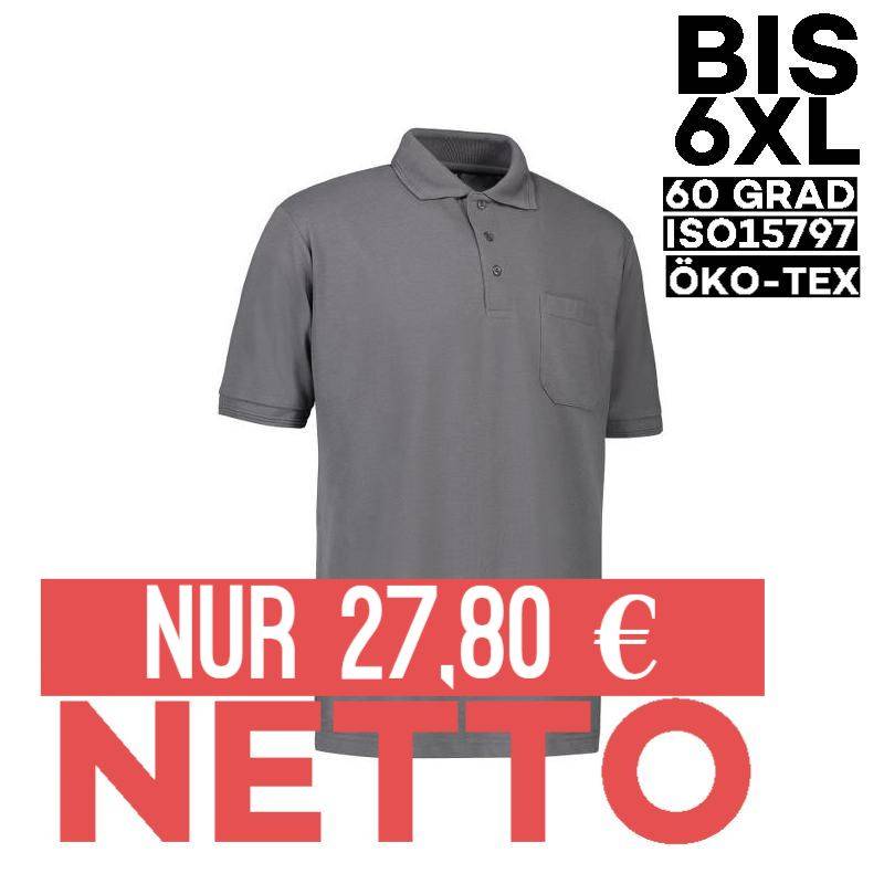 PRO Wear Herren Poloshirt 320 von ID / Farbe: grau / 50% BAUMWOLLE 50% POLYESTER - | MEIN-KASACK.de | kasack | kasacks |