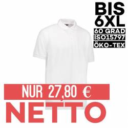 PRO Wear Herren Poloshirt | ohne Tasche 324 von ID / Farbe: weiß / 50% BAUMWOLLE 50% POLYESTER - | MEIN-KASACK.de | kasa