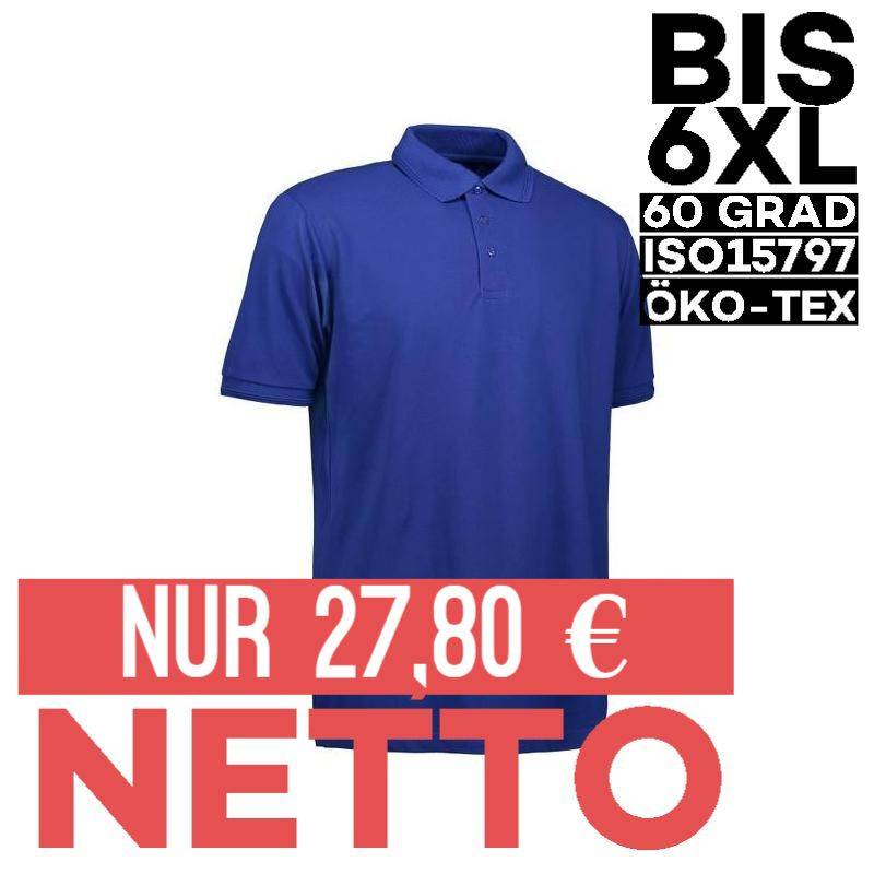 PRO Wear Herren Poloshirt | ohne Tasche 324 von ID / Farbe: königsblau / 50% BAUMWOLLE 50% POLYESTER - | MEIN-KASACK.de 