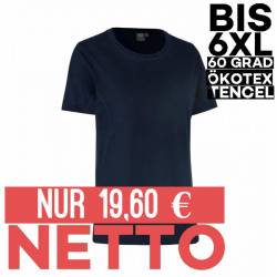 TENCEL - Damen T-Shirt |529 von ID / Farbe: Navy / 70% Polyester (recycled) 30% Lyocell - | MEIN-KASACK.de | kasack | ka