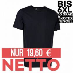 TENCEL - Herren T-Shirt |528 von ID / Farbe: Navy / 70% Polyester (recycled) 30% Lyocell - | MEIN-KASACK.de | kasack | k