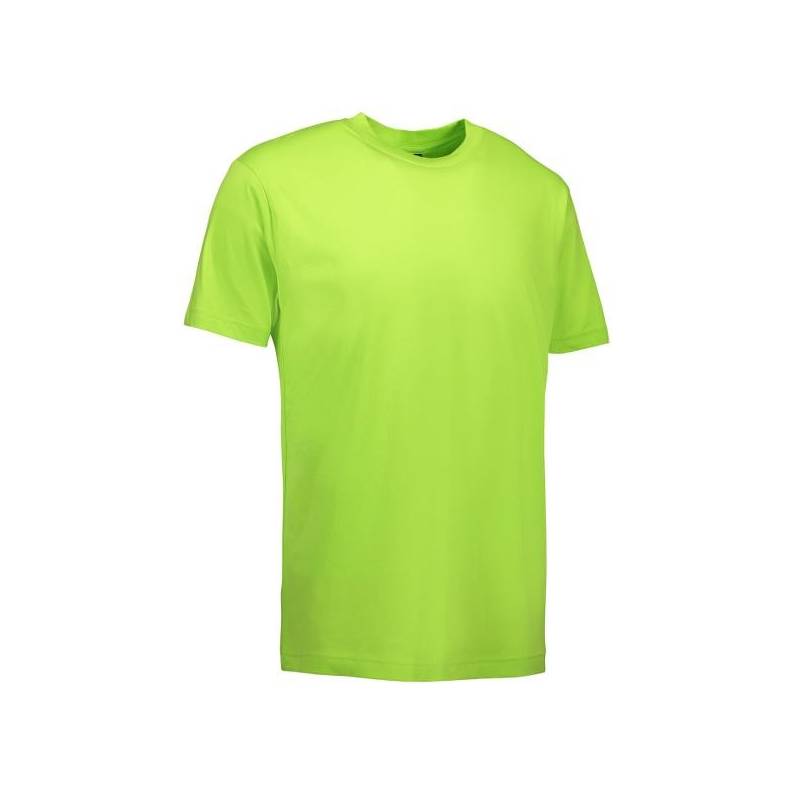 RESTPOSTEN: T-Shirt 0500 von ID / Farbe: lime / 100% BAUMWOLLE - 1