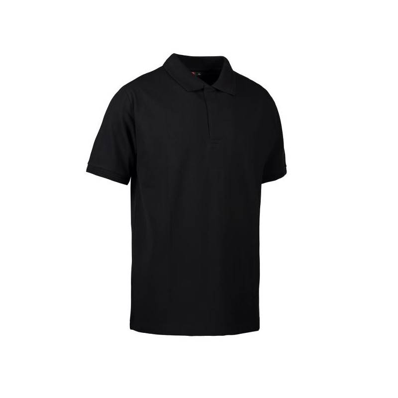 RESTPOSTEN: PRO Wear Poloshirt Herren 330 von ID / Farbe: schwarz / 50% BAUMWOLLE 50% POLYESTER - 1