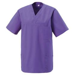 Damen -  Kasack 273 von MEIN-KASACK.de / Farbe: purple / 50% Baumwolle 50% Polyester 175 gr. - 1