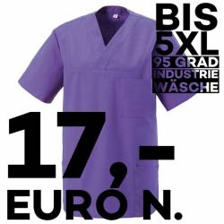 Herren -  Kasack 273 von MEIN-KASACK.de / Farbe: purple / 50% Baumwolle 50% Polyester 175 gr. - | MEIN-KASACK.de | kasac