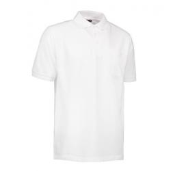 PRO Wear Herren Poloshirt 320 von ID / Farbe: weiß / 50% BAUMWOLLE 50% POLYESTER - | MEIN-KASACK.de | kasack | kasacks |
