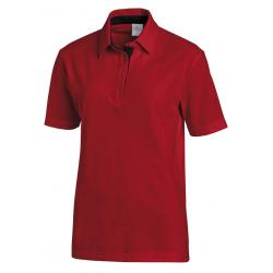 Poloshirt 2637 von LEIBER / Farbe: rot-schwarz / 95 % Baumwolle 5 % Elasthan - | MEIN-KASACK.de | kasack | kasacks | kas