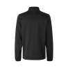 ARBEITSJACKE / FLEECEJACKE HERREN | Cardigan Stretch Komfort 840 von ID / Farbe: schwarz / 90% POLYESTER 10% ELASTHAN
