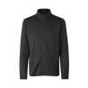 ARBEITSJACKE / FLEECEJACKE HERREN | Cardigan Stretch Komfort 840 von ID / Farbe: koks / 90% POLYESTER 10% ELASTHAN